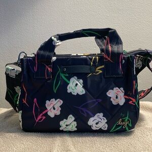 Lug Jitterbug Crossbody with tote handles